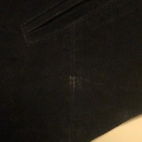 Genuine Leather Suede Look Vest - Picture 5 of 10